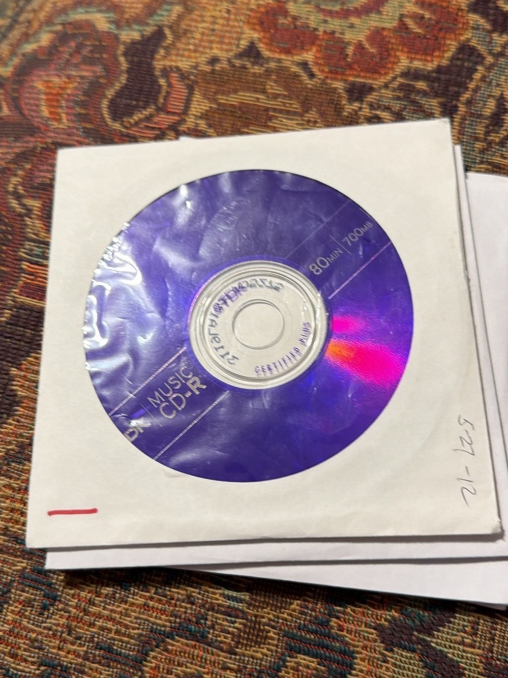 Original music cd in purple!!!